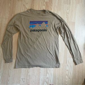 Patagonia Logo Long Sleeve